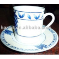 12PC set de café cerâmico decorativo